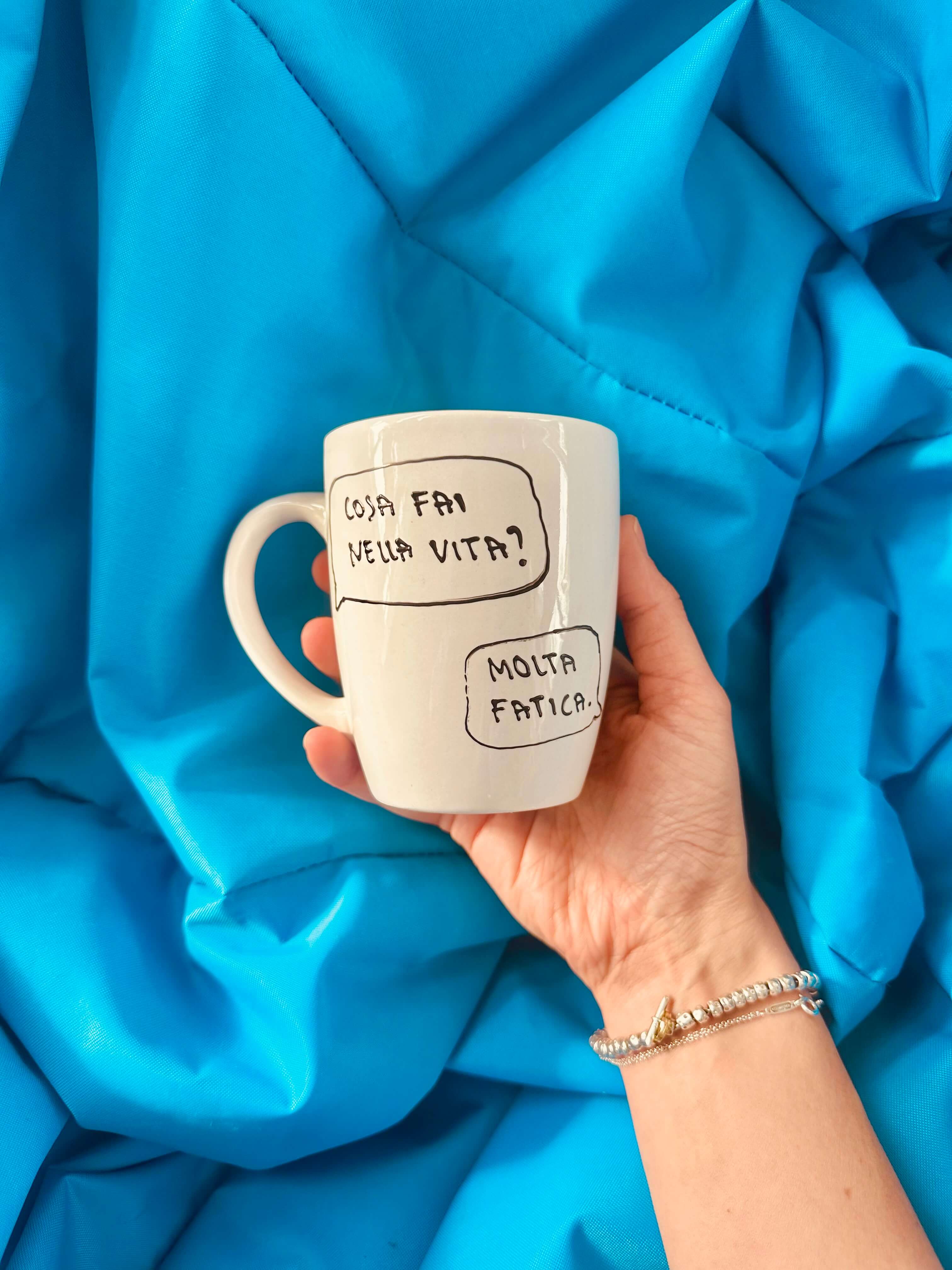 Cosa fai nella vita? Molta fatica.