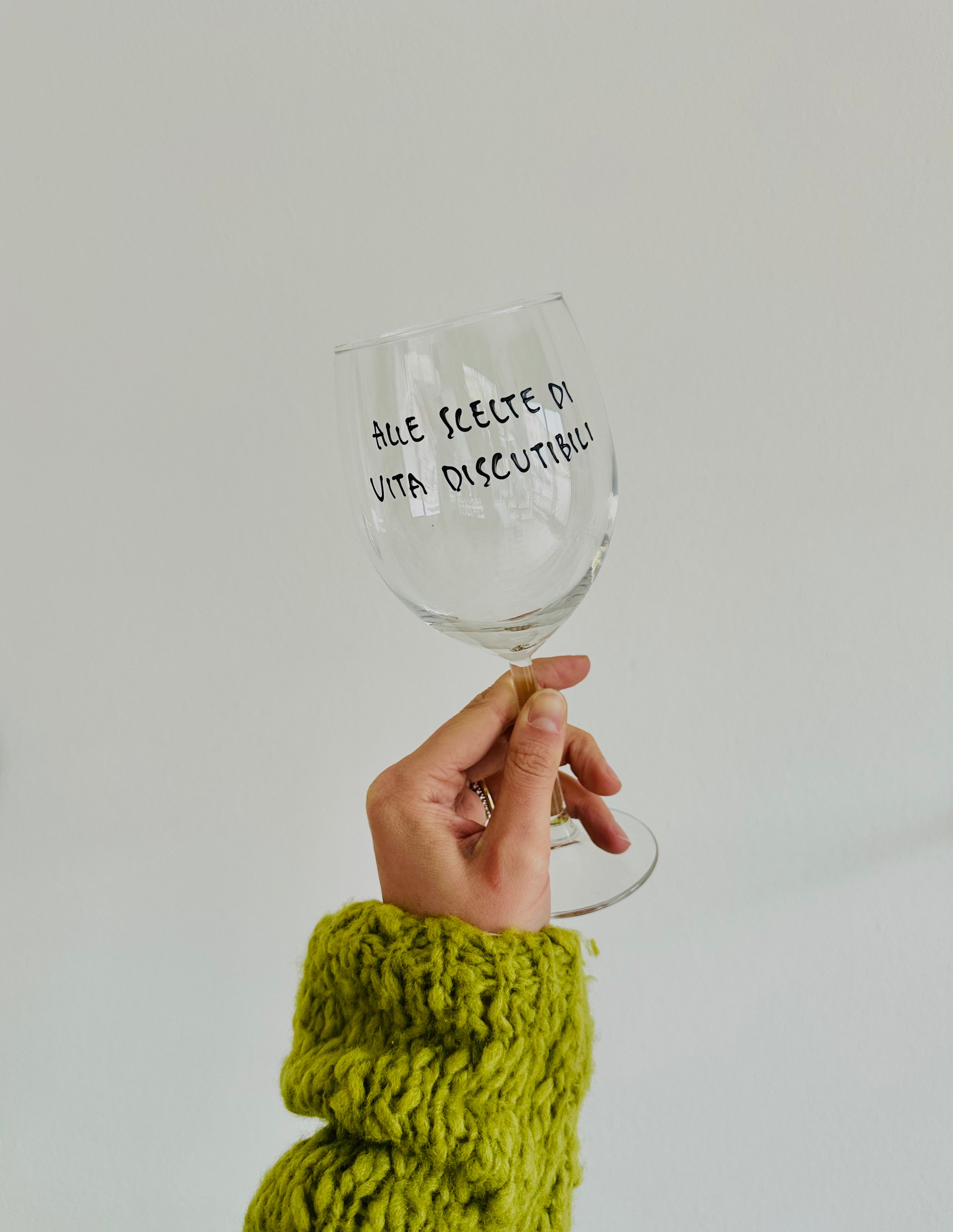 Alle scelte di vita discutibili