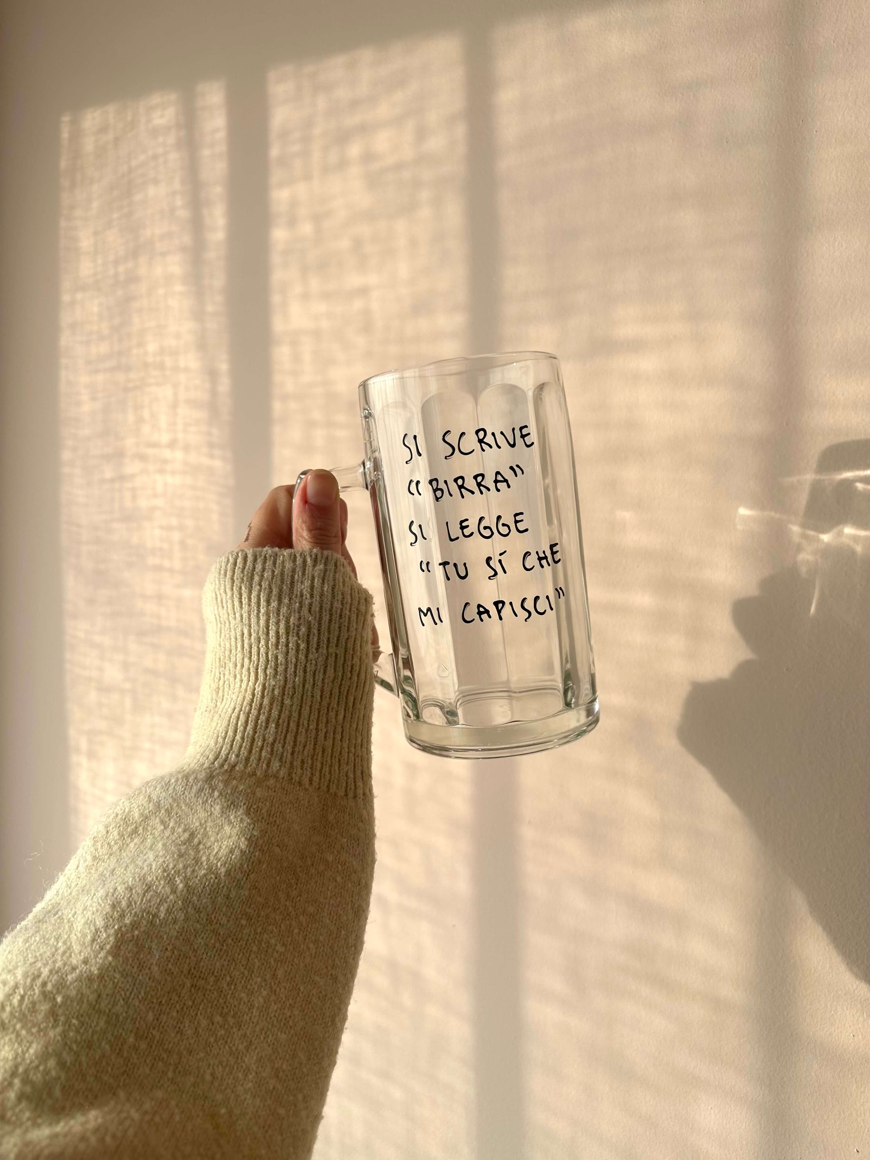 Si scrive "birra" si legge "tu sì che mi capisci"