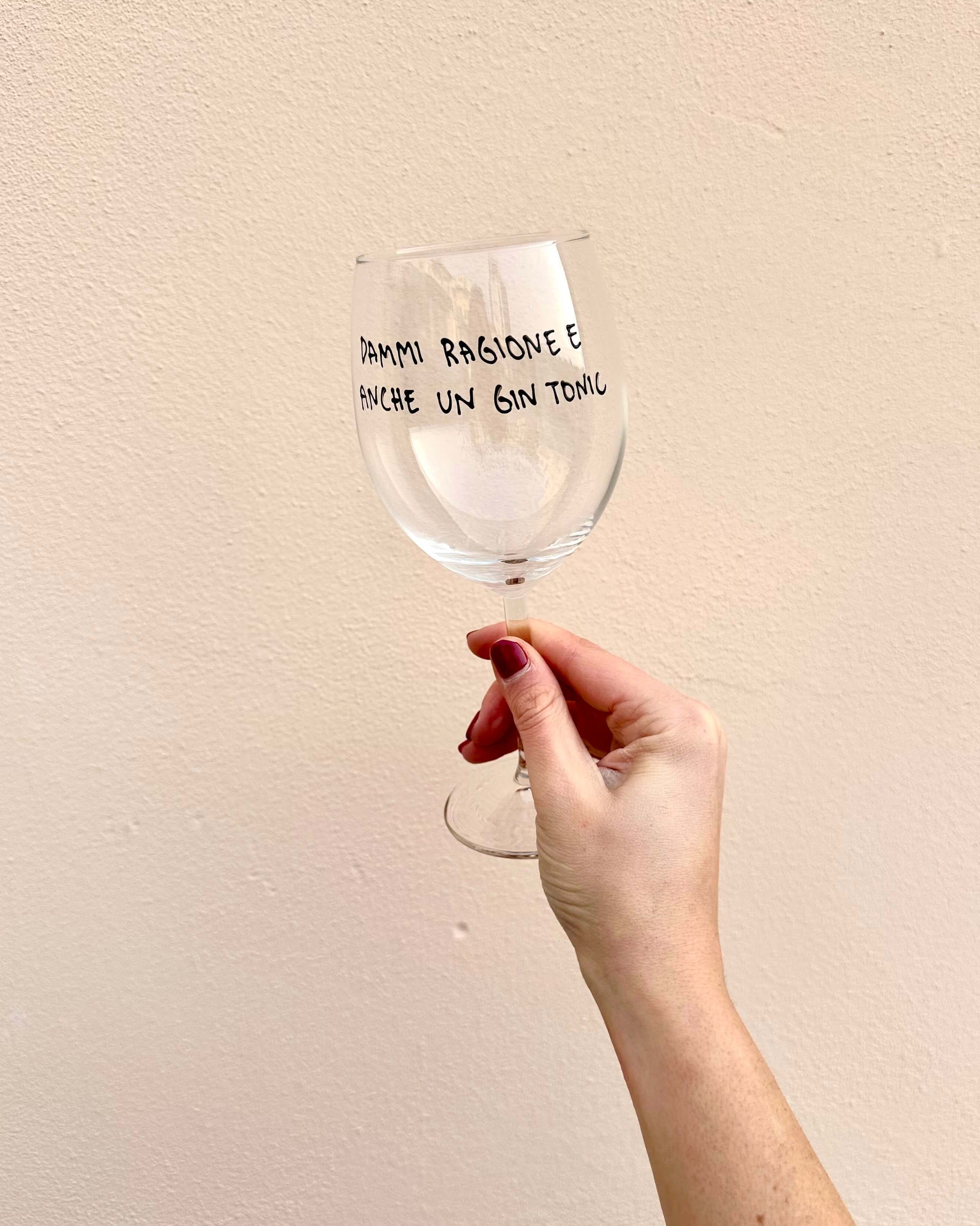 Dammi ragione e anche un gin tonic