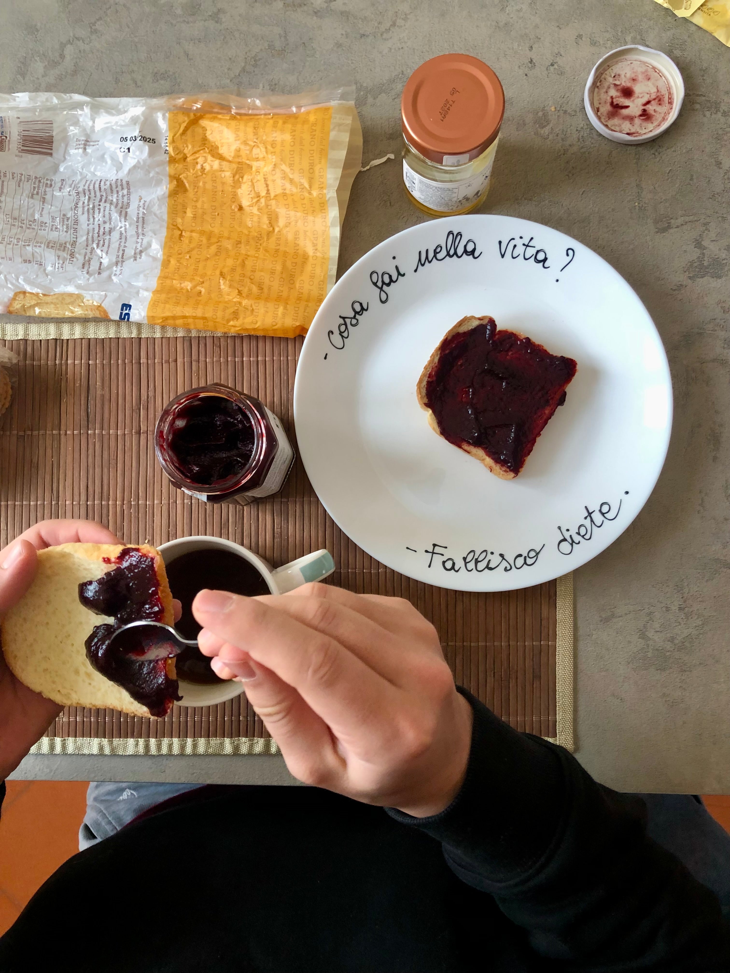 Cosa fai nella vita? Fallisco diete.